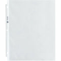 Business Source Top-Loading Poly Sheet Protectors, Clear, 8 1/2" Width x 11" Length, 100 / Box, BSN74550