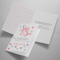 Avery Half-Fold Greeting Cards, Textured, Uncoated, 5-1/2" x 8-1/2", 30 Cards (3378), White, 6 / Carton, AVE03378