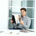 Fellowes Crystals Clear Pre-punched Binding Covers, 8 3/4" Width x 11 1/4" Length, 1 Pack, FEL5293401