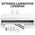 Fellowes Laminator Cleaning Sheets 10pk, White, 10 / Pack, FEL5320603