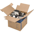 Fellowes Bankers Box SmoothMove Prime Moving Boxes, Kraft, 8 / Carton, FEL0062801