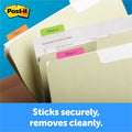 3M Post-it Durable Tabs, White, 1 Pack, MMM686F50WH