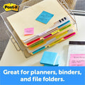 3M Post-it Durable Tabs, White, 1 Pack, MMM686F50WH