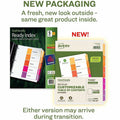 Avery EcoFriendly Recycled Dividers, 5 Tabs (3 Sets of 11080), White, AVE11080