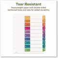 Avery EcoFriendly Recycled Dividers, 10 Tabs (3 Sets of 11082), White, AVE11082