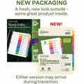 Avery EcoFriendly Recycled Dividers, 10 Tabs (3 Sets of 11082), White, AVE11082