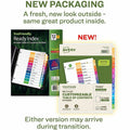 Avery EcoFriendly Recycled Dividers, 12 Tabs (3 Sets of 11083), White, AVE11083