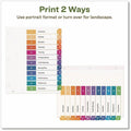 Avery EcoFriendly Recycled Dividers, 12 Tabs (3 Sets of 11083), White, AVE11083