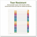 Avery coFriendly Recycled A-Z Dividers, 26 Tabs (11085), White, 1 Set, AVE11085