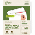 Avery Index Maker Index Divider, White, 5 / Pack, AVE11581