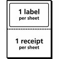 Avery Shipping Labels with Receipt, 5-1/16" x 7-5/8", 50 Labels (5127), White, 50 / Pack, AVE5127
