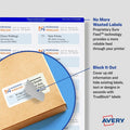 Avery Shipping Labels, Sure Feed, 3-1/2" x 5", 100 Labels (8168), White, 100 / Pack, AVE8168