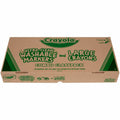 Crayola 8-Color Combo Large Crayon/Washable Marker Classpack, 1 Box, CYO523348