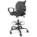 Safco Vue Extended Height Mesh Chair, Black, SAF3395BL