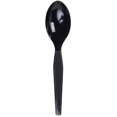 Georgia Pacific . Dixie Medium-weight Disposable Teaspoons by GP Pro, Black, 1 Carton, DXETM517