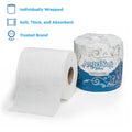 Georgia Pacific . Angel Soft Ultra Professional Series Embossed Toilet Paper, White, 60 / Carton, GPC16560
