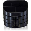 Officemate 2200 Series Double Supply Organizer with 11 Compartments, Black, OIC22822