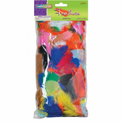 Dixon Ticonderoga Creativity Street Plumage 1oz Feathers, Assorted, 1 Pack, PAC4502