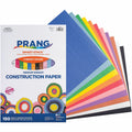 Dixon Ticonderoga Prang 11-Color Construction Paper Smart-Stack, Assorted, 150 / Pack, PAC6526