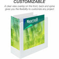 Samsill Earth's Choice Plant-based Durable View Binder, White, 8 1/2" Width x 11" Length, SAM16907