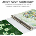 Samsill Earth's Choice Plant-based Durable View Binder, White, 8 1/2" Width x 11" Length, SAM16937