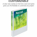 Samsill Earth's Choice Plant-based Durable View Binder, White, 8 1/2" Width x 11" Length, SAM16937