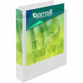 Samsill Earth's Choice Plant-based Durable View Binder, White, 8 1/2" Width x 11" Length, SAM16957