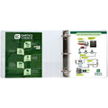 Samsill Earth's Choice Plant-based Durable View Binder, White, 8 1/2" Width x 11" Length, SAM16967