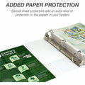 Samsill Earth's Choice Plant-based Durable View Binder, White, 8 1/2" Width x 11" Length, SAM16967
