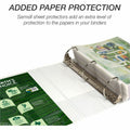 Samsill Earth's Choice Plant-based Durable View Binder, White, 8 1/2" Width x 11" Length, SAM16987