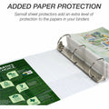 Samsill Earth's Choice Plant-based Durable View Binder, White, 8 1/2" Width x 11" Length, SAM16997