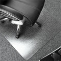 Floortex Polycarbonate Rectangular Chair Mat for Carpets over 1/2" - 35" x 47", Clear, FLR118927ER