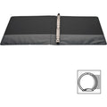 Business Source Round-ring View Binder, Black, 8 1/2" Width x 11" Length, BSN09950