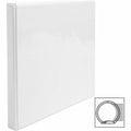 Business Source Round-ring View Binder, White, 8 1/2" Width x 11" Length, BSN09951