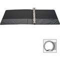 Business Source Round-ring View Binder, Black, 8 1/2" Width x 11" Length, BSN09954