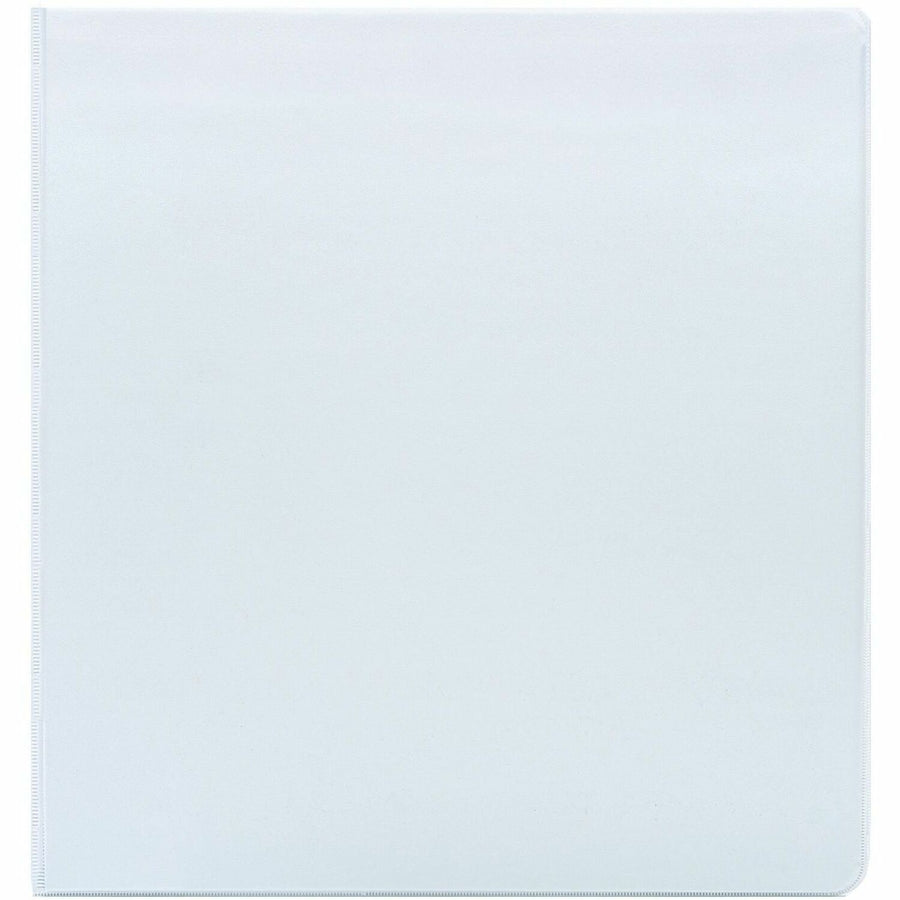 Business Source Round-ring View Binder, White, 8 1/2" Width x 11" Length, 4EA/BD 3BD/CT 40CT/PL — view 1