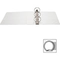 Business Source Round-ring View Binder, White, 8 1/2" Width x 11" Length, BSN09959