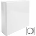 Business Source Round-ring View Binder, White, 8 1/2" Width x 11" Length, BSN09959
