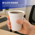 Genuine Joe 12 oz Hot/Cold Foam Cups, White, 25 / Carton, GJO58552