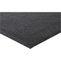 Genuine Joe EcoGuard Indoor Wiper Floor Mats, Charcoal Gray, GJO58937