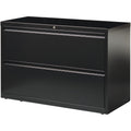 Lorell Fortress Series Lateral File, Black, LLR60554