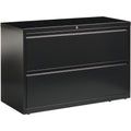 Lorell Fortress Series Lateral File, Black, LLR60554