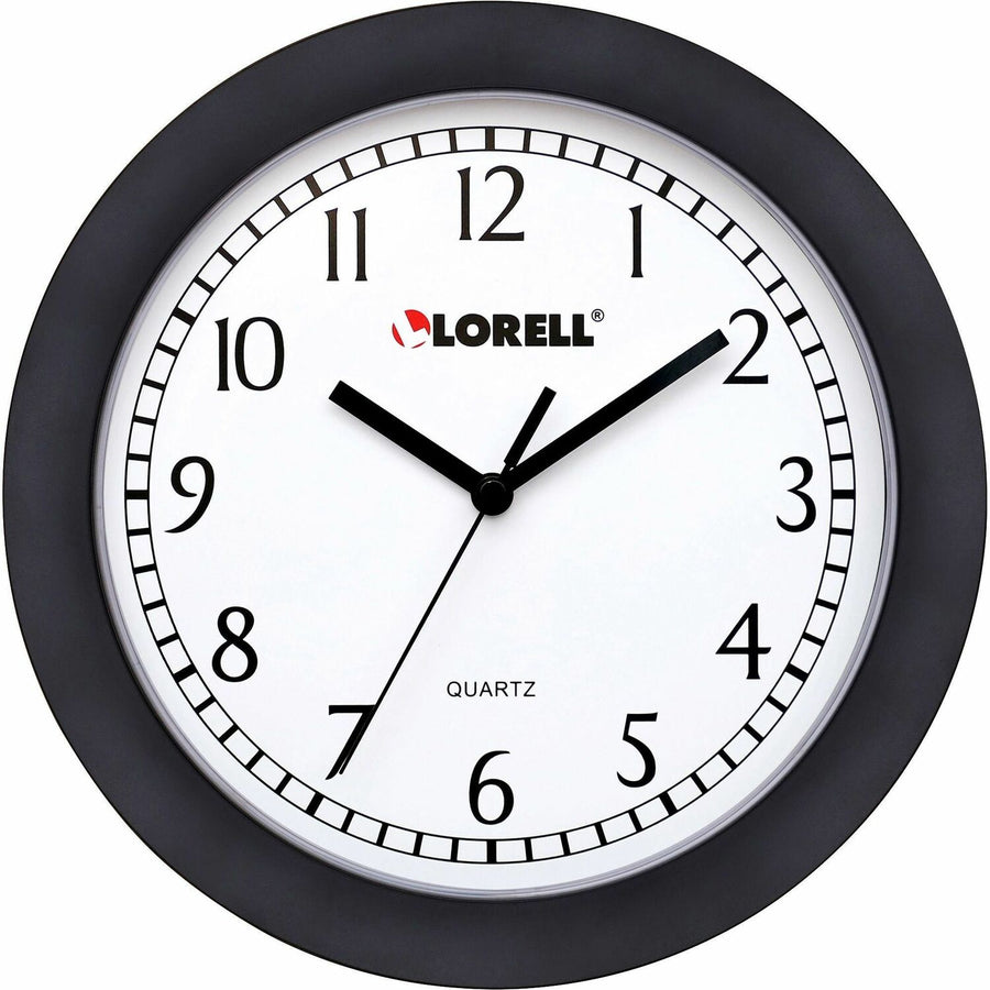 Lorell 9" Round Wall Clock, LLR60987