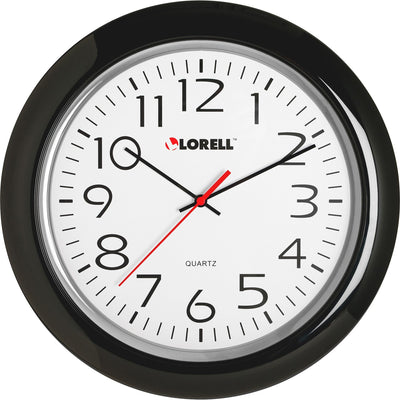 Lorell 13-1/4" Round Wall Clock, LLR60989