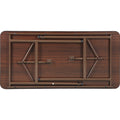 Lorell Economy Folding Table, Brown, LLR65759