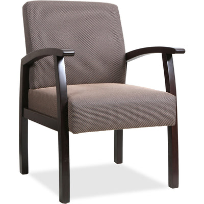 Lorell Thickly Padded Guest Chair, Taupe, LLR68554