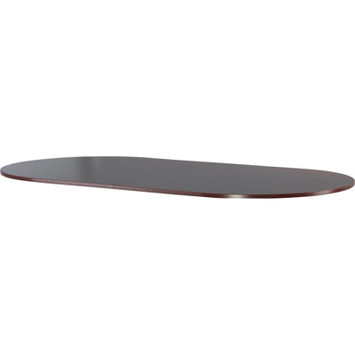 Lorell Essentials Oval Conference Tabletop, Brown, LLR69150