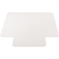 Lorell Wide Lip Chairmat, Clear, LLR69168