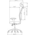 Lorell Elevate Mesh High-Back Executive Office Chair, LLR85035