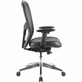 Lorell Elevate Mesh Mid-Back Office Chair, LLR85036